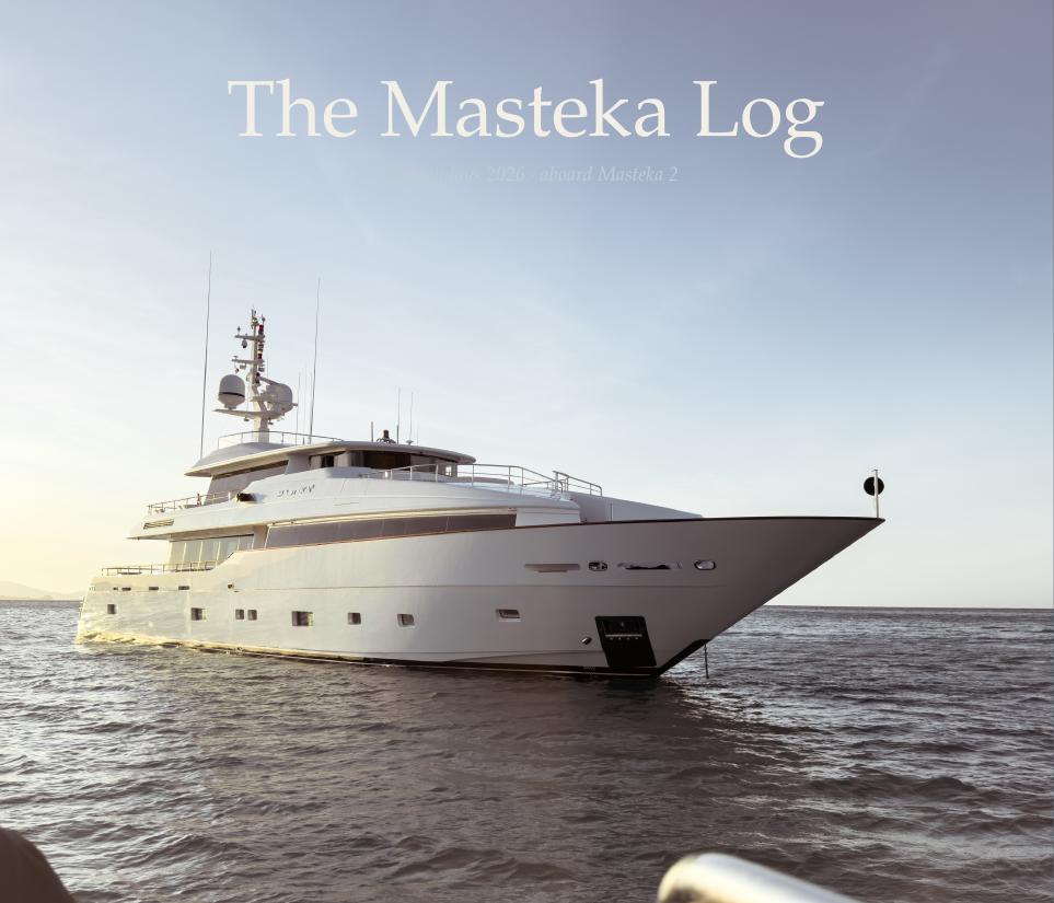 The Masteka Log — hardcover front